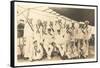Photograph of Sailors aboard Ship-null-Framed Stretched Canvas