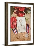 Photograph of Soldier in Uniform-Steve Allsopp-Framed Photographic Print