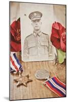 Photograph of Soldier in Uniform-Steve Allsopp-Mounted Photographic Print