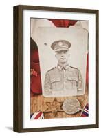 Photograph of Soldier in Uniform-Steve Allsopp-Framed Photographic Print