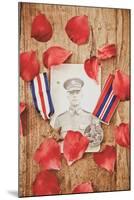 Photograph of Soldier in Uniform-Steve Allsopp-Mounted Photographic Print