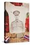 Photograph of Soldier in Uniform-Steve Allsopp-Stretched Canvas