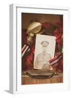 Photograph of Soldier in Uniform-Steve Allsopp-Framed Photographic Print