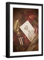 Photograph of Soldier in Uniform-Steve Allsopp-Framed Photographic Print