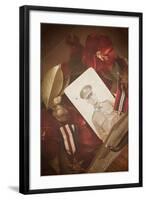 Photograph of Soldier in Uniform-Steve Allsopp-Framed Photographic Print