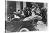 Photograph of the Archduke and Duchess Leaving the Town Hall-null-Stretched Canvas