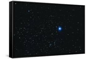 Photograph of the Constellation Lyra (the Harp)-John Sanford-Framed Stretched Canvas