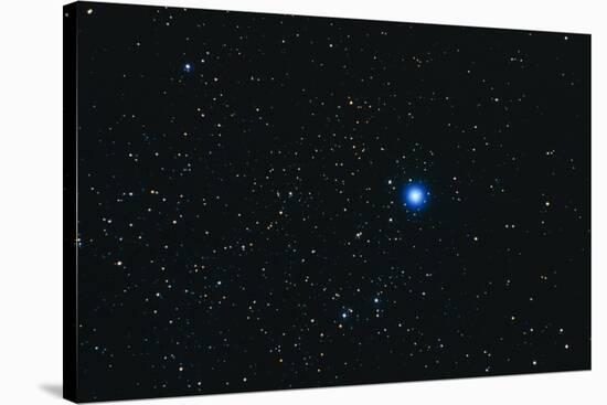 Photograph of the Constellation Lyra (the Harp)-John Sanford-Stretched Canvas