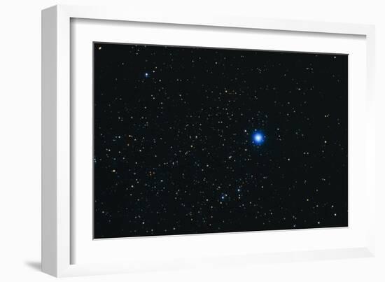 Photograph of the Constellation Lyra (the Harp)-John Sanford-Framed Photographic Print