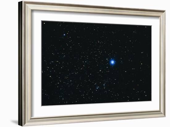 Photograph of the Constellation Lyra (the Harp)-John Sanford-Framed Photographic Print