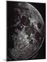 Photograph of the Moon in 1865-Lewis M. Rutherford-Mounted Giclee Print