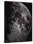 Photograph of the Moon in 1865-Lewis M. Rutherford-Stretched Canvas