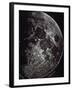 Photograph of the Moon in 1865-Lewis M. Rutherford-Framed Giclee Print