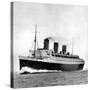 Photograph of the R.M.S. 'Queen Mary' on Sea Trials, Prior to Her Maiden Voyage, May 1936-null-Stretched Canvas