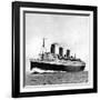 Photograph of the R.M.S. 'Queen Mary' on Sea Trials, Prior to Her Maiden Voyage, May 1936-null-Framed Photographic Print