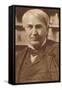 Photograph of Thomas Edison-null-Framed Stretched Canvas