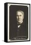 Photograph of Thomas Edison-null-Framed Stretched Canvas