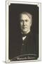 Photograph of Thomas Edison-null-Mounted Art Print