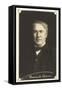 Photograph of Thomas Edison-null-Framed Stretched Canvas