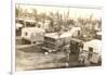 Photograph of Trailer Park-null-Framed Art Print