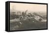 Photograph of Train Wreck-null-Framed Stretched Canvas