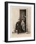 Photograph of Ulysses S. Grant, Julia and Jesse Grant at City Point, Va., 1865, Printed C.1940s-null-Framed Photographic Print