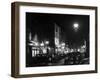 Photograph Showing Frith Street, in Soho, by Night 1955-null-Framed Photographic Print