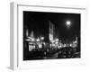 Photograph Showing Frith Street, in Soho, by Night 1955-null-Framed Photographic Print