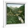 Photograph Taken from the Former Road to Moutiers, Brides-Les-Bains (Savoy, France)-Leon, Levy et Fils-Framed Photographic Print