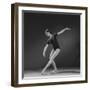 Photograph Taken Using a 4th Light Source on Ballerina Executing a "Croise En Avant" Movement-Henry Groskinsky-Framed Photographic Print