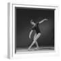 Photograph Taken Using a 4th Light Source on Ballerina Executing a "Croise En Avant" Movement-Henry Groskinsky-Framed Photographic Print