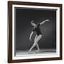 Photograph Taken Using a 4th Light Source on Ballerina Executing a "Croise En Avant" Movement-Henry Groskinsky-Framed Photographic Print