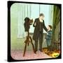 Photographer and Child, C19th Century-null-Stretched Canvas