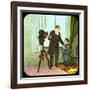 Photographer and Child, C19th Century-null-Framed Giclee Print