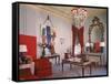 Photographer Cecil Beaton's Living Room in His Suite at the Plaza Hotel-Dmitri Kessel-Framed Stretched Canvas