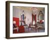 Photographer Cecil Beaton's Living Room in His Suite at the Plaza Hotel-Dmitri Kessel-Framed Photographic Print