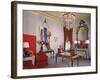 Photographer Cecil Beaton's Living Room in His Suite at the Plaza Hotel-Dmitri Kessel-Framed Photographic Print