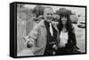 Photographer Denis Williams with Lena Antonis, Capital Radio Jazz Festival, London, July 1979-null-Framed Stretched Canvas