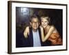 Photographer Helmut Newton and Model Eva Herzigova-Dave Allocca-Framed Premium Photographic Print