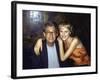 Photographer Helmut Newton and Model Eva Herzigova-Dave Allocca-Framed Premium Photographic Print