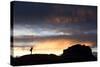 Photographer in Goblin Valley, Utah-Lindsay Daniels-Stretched Canvas