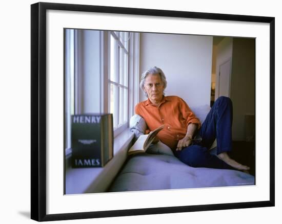 Photographer Richard Avedon in His Montauk, New York House. May 1997-Ted Thai-Framed Premium Photographic Print