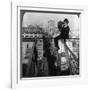 Photographer with Camera, New York-null-Framed Photographic Print