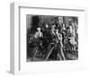 Photographers Taking Picture-null-Framed Art Print