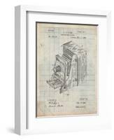 Photographic Camera 1887 Patent-Cole Borders-Framed Art Print
