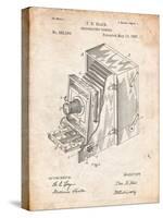Photographic Camera 1887 Patent-Cole Borders-Stretched Canvas
