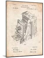 Photographic Camera 1887 Patent-Cole Borders-Mounted Art Print