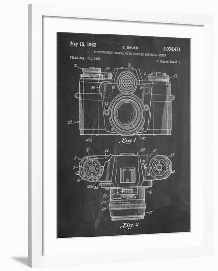 Photographic Camera Patent-null-Framed Art Print