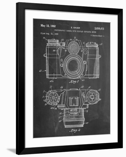 Photographic Camera Patent-null-Framed Art Print