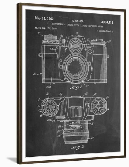 Photographic Camera Patent-null-Framed Premium Giclee Print